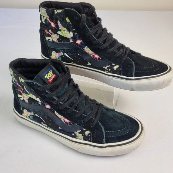 Vans Disney Toy Story Pixar Buzz Lightyear Limited Edition Skateboard Mens UK 8 - Picture 2 of 16